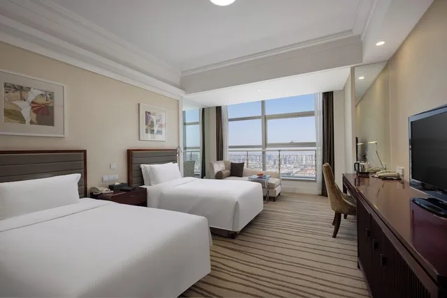 غرفة قياسية بإطلالة على المدينة، New Century Hotel Qingdao 1/1