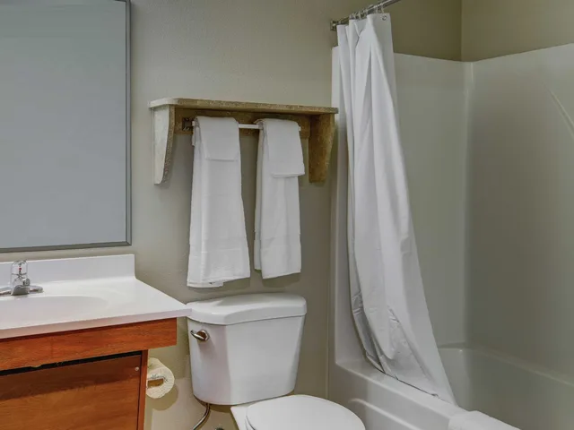 غرفة قياسية بسرير كوين، WoodSpring Suites Council Bluffs 6/7