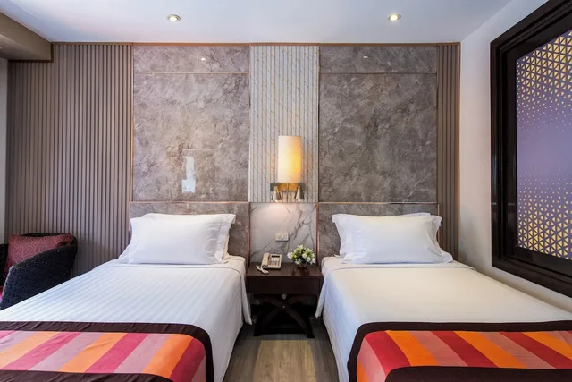 غرفة بريميوم بسريرين منفصلين بإطلالة على البحر، Garden Cliff Resort and Spa 7/10