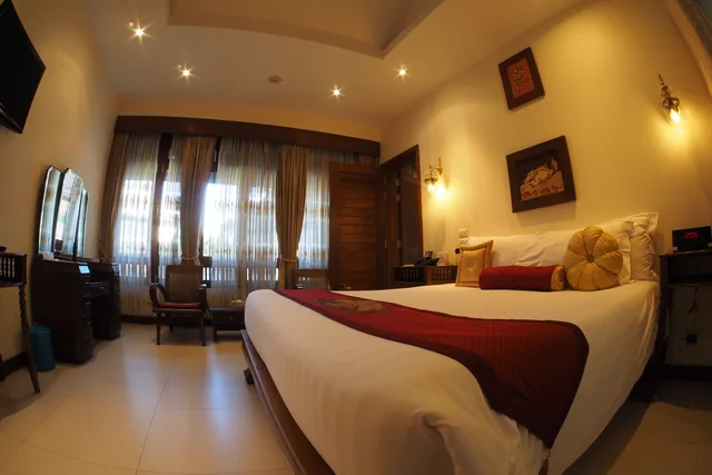 غرفة ديلوكس بسرير مزدوج أو سريرين منفصلين، Kodchasri Thani Hotel Chiangmai 3/10