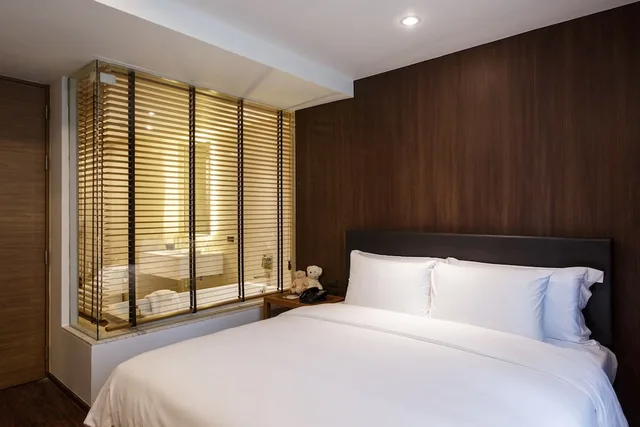 جناح ديلوكس بسرير كينج بغرفة نوم واحدة بمطبخ، Lit Bangkok Residence 3/8