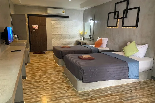 غرفة ديلوكس بسريرين منفصلين، The Loft At Chiangrai 2/10