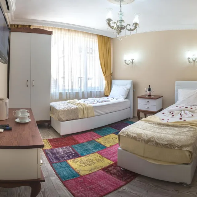 غرفة ديلوكس بسريرين منفصلين، Ozmen Otel 1/7