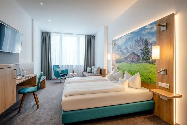 جناح جونيور بسرير كوين وسريرين منفصلين، Avalon Bad Reichenhall 1/5