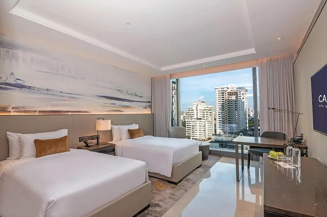 غرفة ديلوكس مع سرير إضافي، Carlton Hotel Bangkok Sukhumvit 1/2