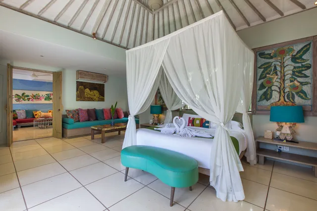 فيلا فاخرة بسرير كينج وسريرين منفصلين بإطلالة على الحديقة بغرفتي نوم بمسبح خاص، Villa Sky Li By Nagisa Bali 5/10