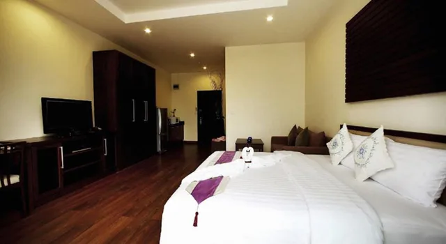 غرفة متصلة ديلوكس بسرير مزدوج، iCheck inn Residence Sukhumvit 2 3/9