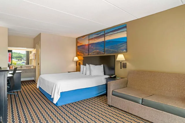 غرفة بسرير كينج بحوض استحمام لذوي الإعاقة، Quality Inn near Speedway 1/4