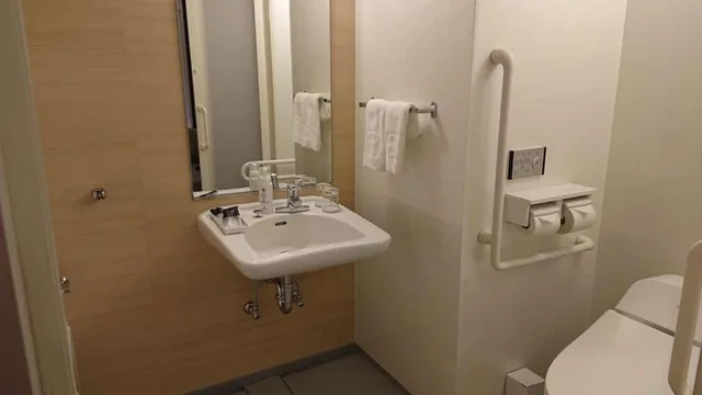 غرفة بسرير مزدوج لذوي الإعاقة، Green Rich Hotel Kurume 6/7