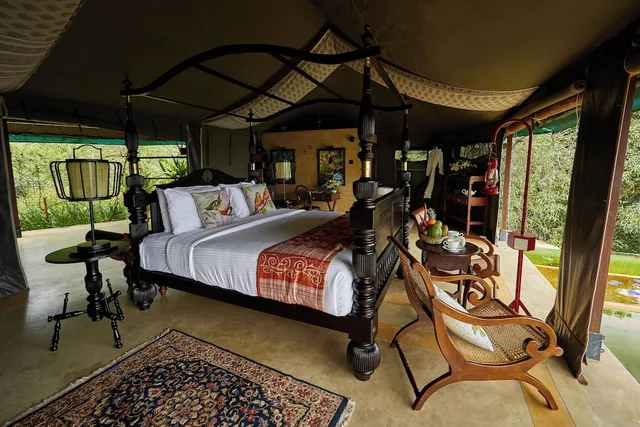 جناح فاخر بسرير مزدوج بإطلالة على الجبل، Madulkelle Tea And Eco Lodge 1/1