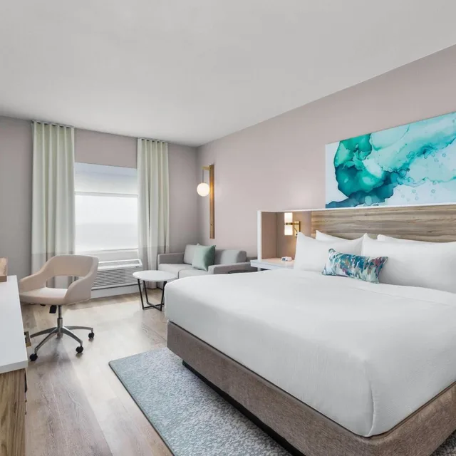 جناح جونيور بسرير كينج بحوض استحمام لذوي الإعاقة، Wyndham Garden Anna 1/4