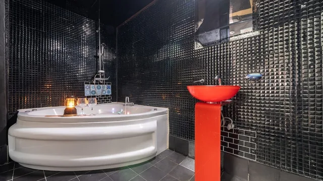 1 Bedroom, Spa, Basic, 2 Double Beds، Chuncheon The Vishop Pension 5/8