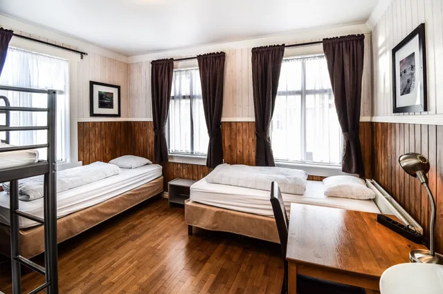 غرفة عائلية رباعية بسريرين منفصلين وسرير بطابقين بحمام مشترك، Guesthouse Andrea 3/10