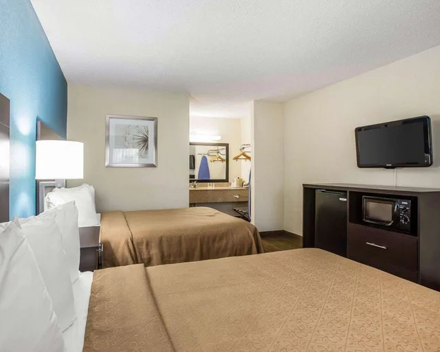 غرفة بسريرين مزدوجين، Quality Inn Macon West GA 1/1