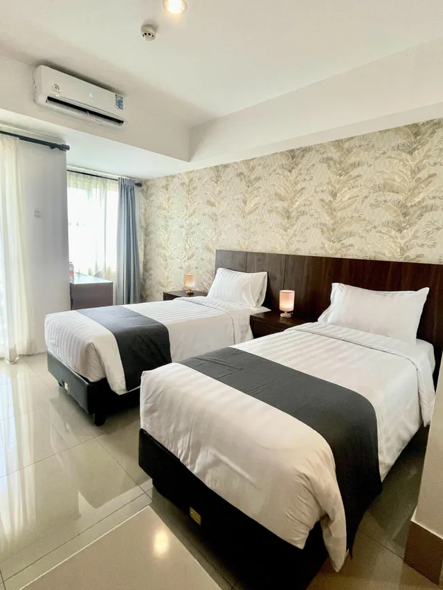 غرفة سوبيريور بسريرين منفصلين، Nemuru Hotel Ciputat 1/1
