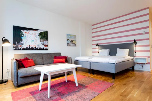 استوديو مع أريكة، Apartdirect Hammarby Sjostad 1/1