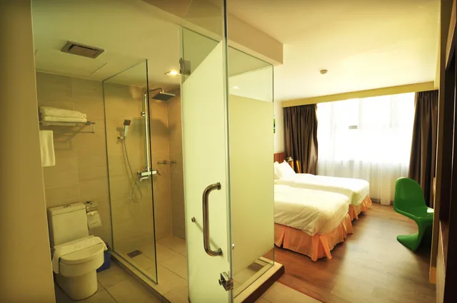 غرفة ديلوكس بسريرين منفصلين، Ipoh French Hotel 3/3
