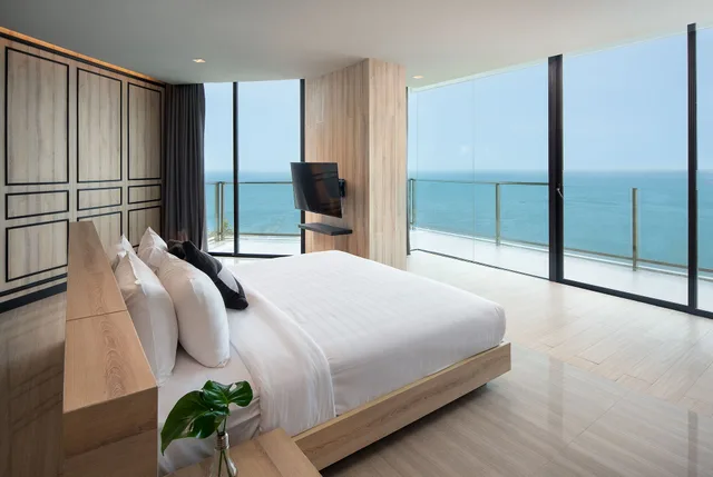 2 Bedrooms, Suite, 1 King and 1 Single Beds, Ocean Front، Tsix5 Phenomenal 4/7