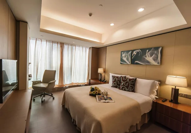 غرفة بريميير بـ3 غرف نوم، Ascott IFC Guangzhou 2/2