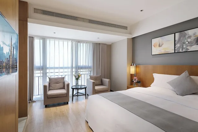 غرفة ديلوكس بسرير مزدوج، Shenzhen Hongdu Hotel 1/10