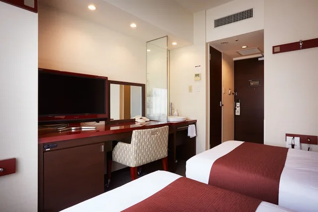 Grand, Twin Beds, S Peria Hotel Nagasaki Formerly Chisun Grand Nagasaki 3/7