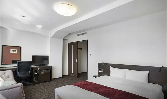 غرفة بريميوم بسرير كوين، Daiwa Roynet Okayama Ekimae Hotel 1/6