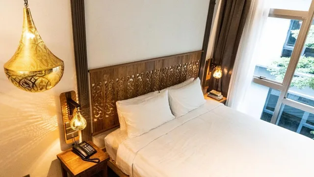 غرفة عائلية بسرير مزدوج، Tints of Blue Hotel 4/10