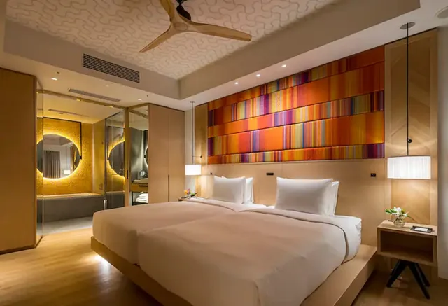 1 Bedroom, Semi Room, Suite, 2 Semi Double Beds, Ocean View، The Beach Resort Sesoko by Hilton Club 9/12