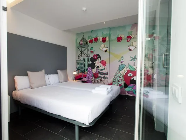 غرفة مفردة بحمام خاص، Hostel St Christophers Inn Barcelona 4/6