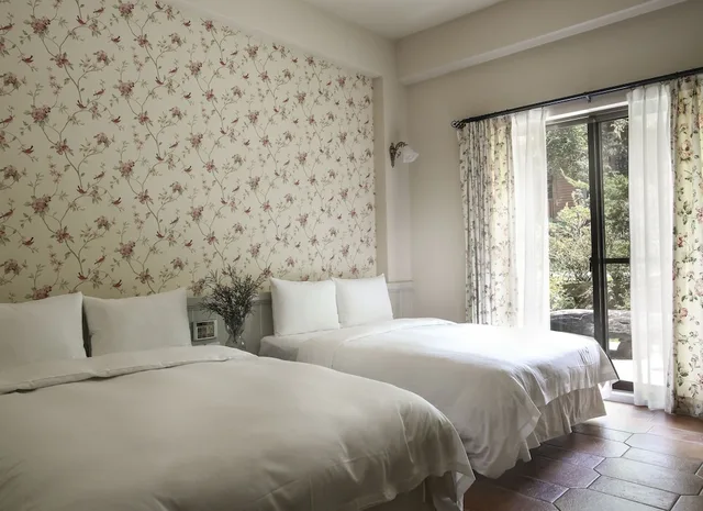 غرفة رباعية بسريرين مزدوجين، Yo Shen Jing Resort 2/5