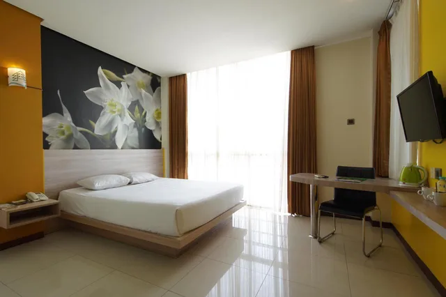 جناح ديلوكس بسرير مزدوج، Puri Perdana Hotel & Convention Hall 1/2