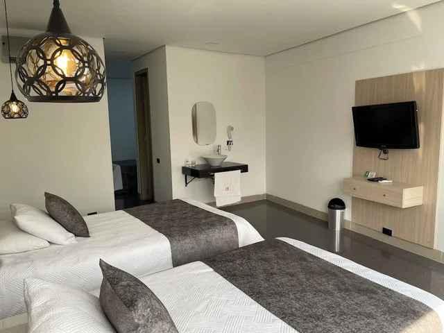 غرفة قياسية بسريرين منفصلين، Hotel Merlott 70 4/6