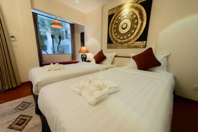 غرفة ديلوكس بسريرين منفصلين، Villa Deux Rivieres 2/7