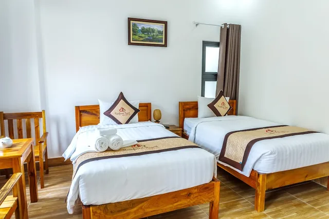 غرفة ديلوكس بسريرين منفصلين بإطلالة على الحديقة، Rainforest Resort Phu Quoc 1/1