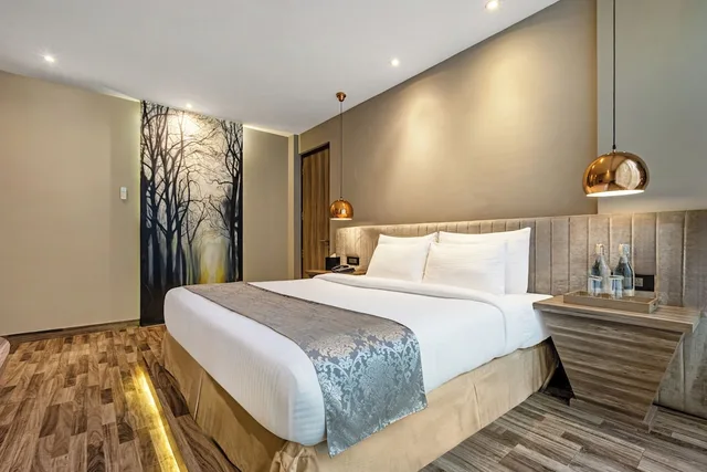 غرفة عائلية بسرير مزدوج بغرفتي نوم، Sterling Palm Bliss Wellness Resort, Rishikesh 3/10