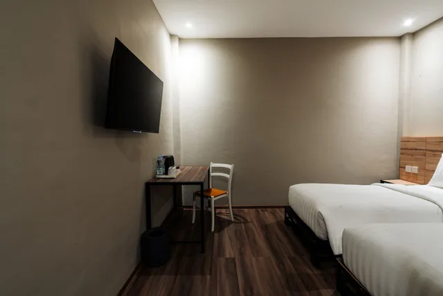 Twin Beds, Stay Kertapati Hotel 3/4