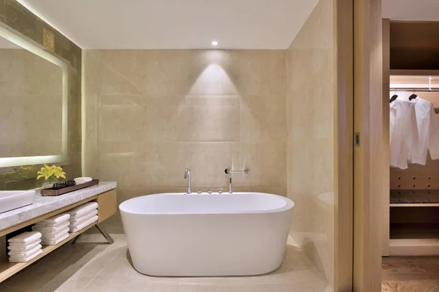 شقة بسرير كينج بإطلالة على الحديقة بغرفة نوم واحدة، Marriott Executive Apartments Hyderabad 5/7
