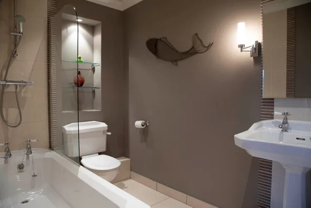 غرفة بريميوم بسريرين منفصلين بإطلالة على البحيرة، Loch Ness Cottages 7/7