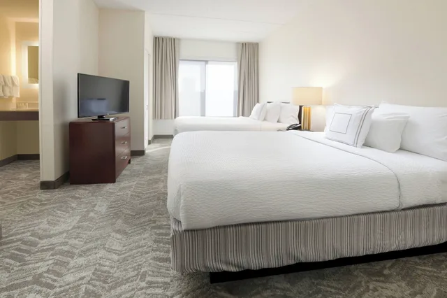 جناح استوديو بسريرين مزدوجين مع أريكة لذوي الإعاقة، Springhill Suites Dallas Addison Quorum 1/5