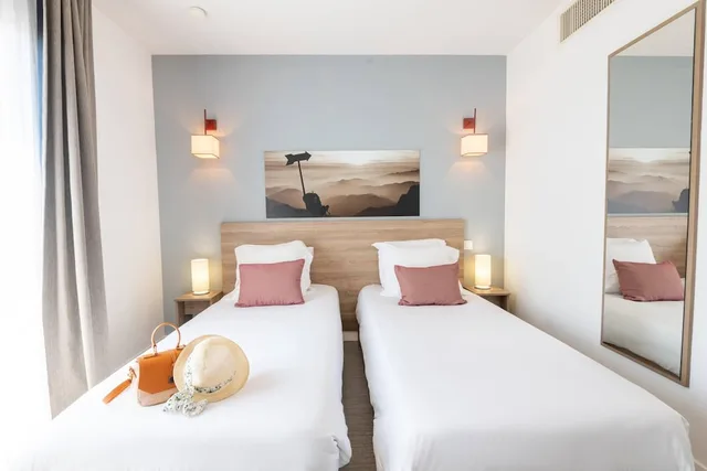 استوديو بسريرين منفصلين، Comfort Aparthotel Cannes Mandelieu 1/7