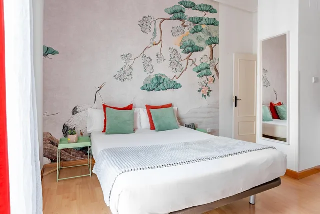 Studio, Single, Double Bed, Gran Via View، Smartr Madrid Gran Via 47 1/1