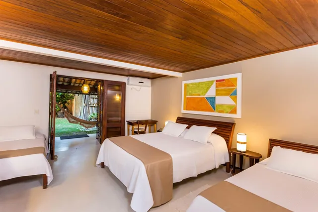 غرفة فاخرة رباعية، Hotel Pousada Coqueiros 6/9