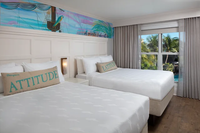 1 Bedroom, Suite, 2 Queen Beds, Pool View, Margaritaville Beach House Key West 1/2