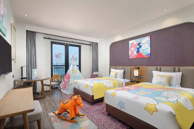 Kids Theme, Premium, Twin Beds، Crowne Plaza Qingdaoorientalmoviemetropolis 1/7