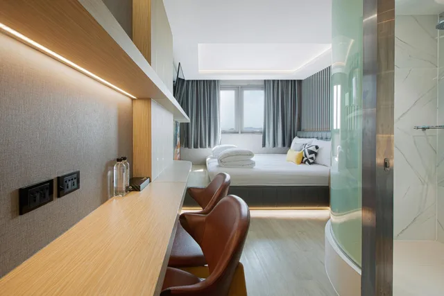 غرفة سوبيريور بسريرين مزدوجين، Pino Latte Resort and Hotel 1/2