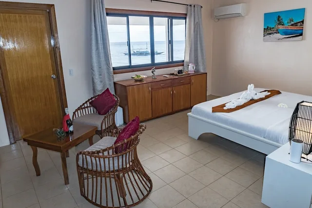 1 Bedroom, Premier, Suite, 2 Double Beds, Ocean Front، Quo Vadis Dive Resort 4/10