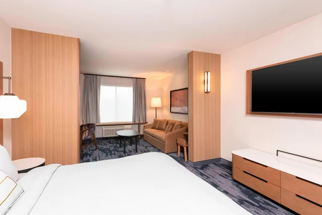 جناح استوديو بسرير كينج مع أريكة، Fairfield Inn And Suites Fair Oaks Farms 1/5
