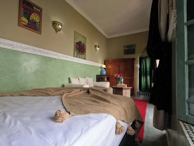 Mezzanine, Comfort, Queen Bed, Courtyard View، Riad Maizie 5/10
