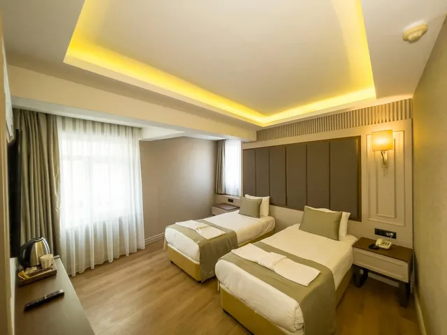 غرفة بسرير مزدوج أو سريرين منفصلين، Martinenz Hotel 4/10