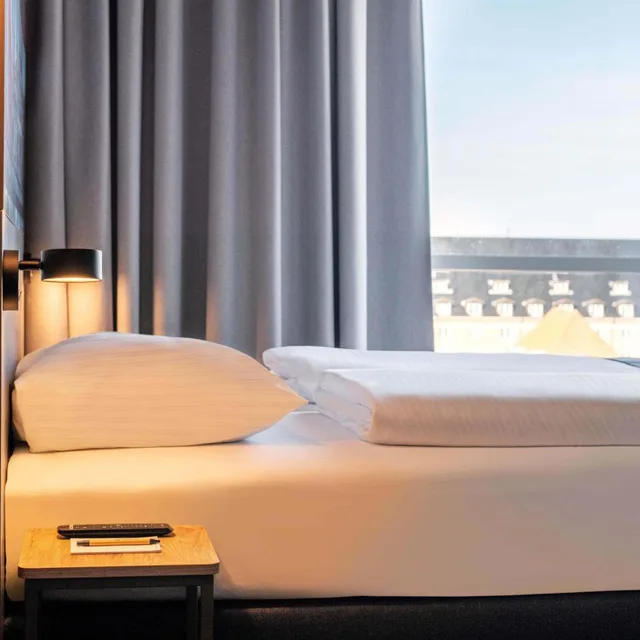 غرفة بسرير مزدوج، B&B Hotel Frankfurt Hbf 7/9